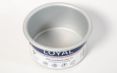 Aluminium Round Cake Tin 125mm/5 Inch 3 Aluminium Round Cake Tin 125mm/5 Inch - Image 3