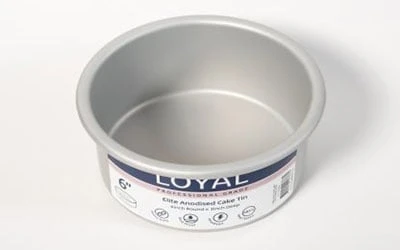 Aluminium Round Cake Tin 150mm/6 Inch 3 Aluminium Round Cake Tin 150mm/6 Inch - Image 3