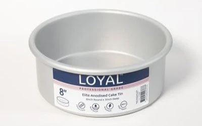 Aluminium Round Cake Tin 200mm/8 Inch 1 Aluminium Round Cake Tin 200mm/8 Inch