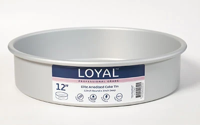 Aluminium Round Cake Tin 300mm/12 Inch 2 Aluminium Round Cake Tin 300mm/12 Inch - Image 2