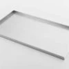 3 Sided Flat Baking Tray Aluminium Welded Corners Euro – BT3EU