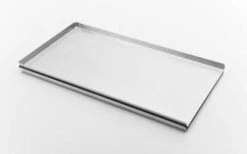 3 Sided Flat Baking Tray Aluminium Pressed 16 Inch – BT3P16