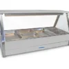 Roband Straight Glass Hot Food Display Bar – E24RD
