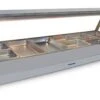 Roband Straight Glass Hot Food Display Bar – E26RD