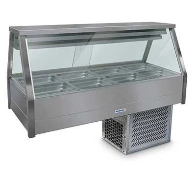 Roband Straight Glass Cold Food Display Bar – EFX24RD 1 Roband Straight Glass Cold Food Display Bar – EFX24RD