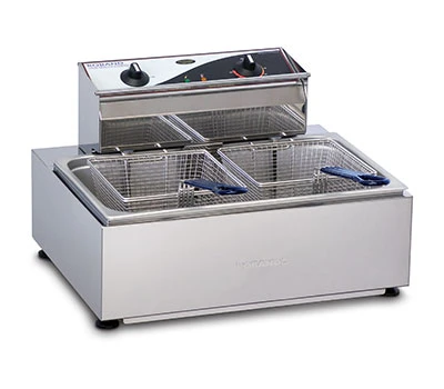 Roband Deep Fryer F111 – Single Pan/Double Basket 11 Litre Tank 1 Roband Deep Fryer F111 – Single Pan/Double Basket 11 Litre Tank