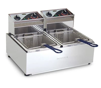 Roband Deep Fryer F25 – Double Pan 2 X 5 Litre Tanks 1 Roband Deep Fryer F25 – Double Pan 2 X 5 Litre Tanks