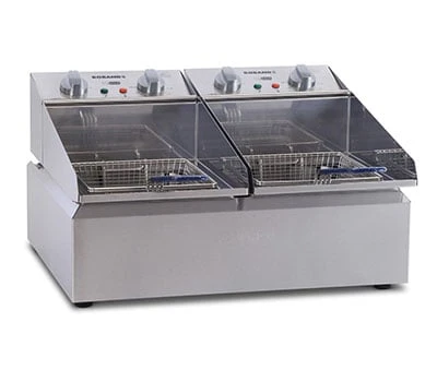 Roband Frypod Fryer FR25 – Double Pan 2 X 5 Litre Tanks 1 Roband Frypod Fryer FR25 – Double Pan 2 X 5 Litre Tanks