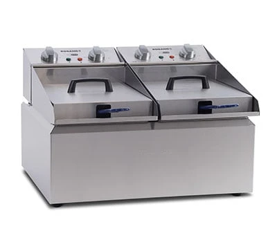 Roband Frypod Fryer FR28 – Double Pan 2 X 8 Litre Tanks 1 Roband Frypod Fryer FR28 – Double Pan 2 X 8 Litre Tanks