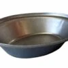 Single Self Cutting Pie Tin Oval – Aluminised Steel – NZ