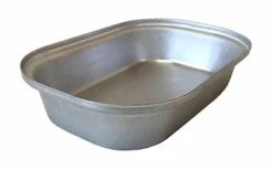 Single Self Cutting Pie Tin Oblong – Aluminised Steel – O1