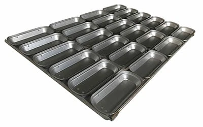 Self Cutting Pie Tray Oblong Traveller – 6 Rows X 4, 18 Inch – Non-Stick – OL2418T 1 Self Cutting Pie Tray Oblong Traveller – 6 Rows X 4, 18 Inch – Non-Stick – OL2418T