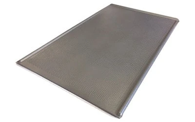 Perforated Non-Stick Flat Baking Tray-16 Inch 1 Perforated Non-Stick Flat Baking Tray-16 Inch