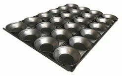 Pie Tray Round 16 Inch 3 Rows X 6 – Non-Stick – P11816T