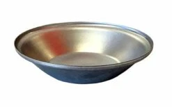 Single Self Cutting Pie Tin Round – Aluminised Steel – P1