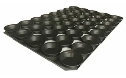 Pie Tray Round 16 Inch 4 Rows X 8 – Non-Stick – P63216T