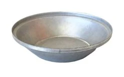 Single Self Cutting Pie Tin Round – Aluminised Steel – P8