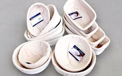 Banneton Rattan Proofing Basket & Liner – Rectangle 32cm X 13cm 2 Banneton Rattan Proofing Basket & Liner – Rectangle 32cm X 13cm - Image 2