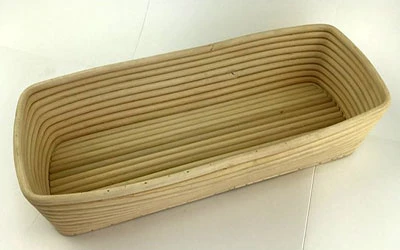 Rattan Proofing Basket Long 44cm X 14cm 1 Rattan Proofing Basket Long 44cm X 14cm