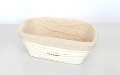 Banneton Rattan Proofing Basket & Liner â Rectangle 22cm X 13cm