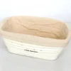 Banneton Rattan Proofing Basket & Liner – Rectangle 24cm X 12cm
