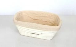 Banneton Rattan Proofing Basket & Liner – Rectangle 24cm X 12cm