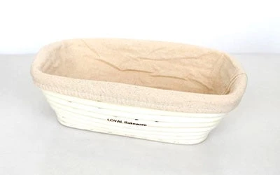 Banneton Rattan Proofing Basket & Liner – Rectangle 36cm X 13cm 1 Banneton Rattan Proofing Basket & Liner – Rectangle 36cm X 13cm