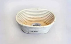 Rattan Proofing Basket Oval 20cm X 14cm