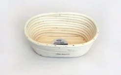 Rattan Proofing Basket Oval 25cm X 16cm