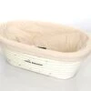Banneton Rattan Proofing Basket & Liner – Oval 20cm X 14cm