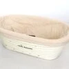 Banneton Rattan Proofing Basket & Liner – Oval 25cm X 16cm