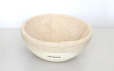Banneton Rattan Proofing Basket & Liner – Round 20cm 1 Banneton Rattan Proofing Basket & Liner – Round 20cm