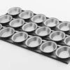 Self Cutting Pie Tray Oval – 4 Rows X 5, 18 Inch – PPO5/18S – Silicone Coated