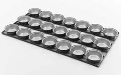 Self Cutting Pie Tray Round 4 Rows X 7 – 18 Inch – PPR1/18S – Silicone Coated