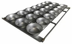 Pie Tray Round 16 Inch 3 Rows X 7 – Non-Stick – R12116T