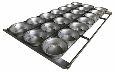 Pie Tray Round 16 Inch 3 Rows X 7 – Non-Stick – R12116T 1 Pie Tray Round 16 Inch 3 Rows X 7 – Non-Stick – R12116T