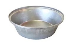 Single Self Cutting Pie Tin Round – Aluminised Steel – R1