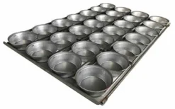 Pie Tray Round 18 Inch 4 Rows X 7 – Non-Stick – R12818T