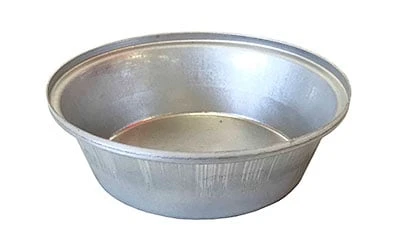 Single Self Cutting Pie Tin Round – Aluminised Steel – R1 1 Single Self Cutting Pie Tin Round – Aluminised Steel – R1