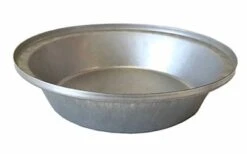 Single Self Cutting Pie Tin Round – Aluminised Steel – RB
