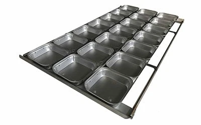 Square Pie Tray 16 Inch 3 Rows X 7 – Non-Stick – S12116T 1 Square Pie Tray 16 Inch 3 Rows X 7 – Non-Stick – S12116T
