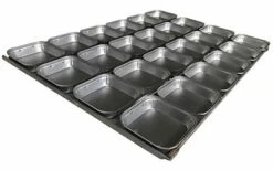 Square Pie Tray 18 Inch 4 Rows X 6 – Non-Stick – S12418T