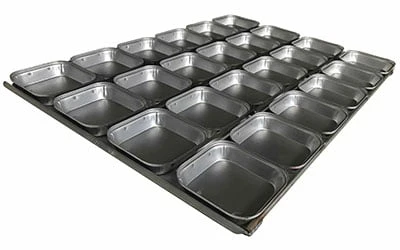Square Pie Tray 18 Inch 4 Rows X 6 – Non-Stick – S12418T 1 Square Pie Tray 18 Inch 4 Rows X 6 – Non-Stick – S12418T