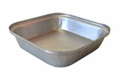 Single Self Cutting Pie Tin Square – Aluminised Steel – S1