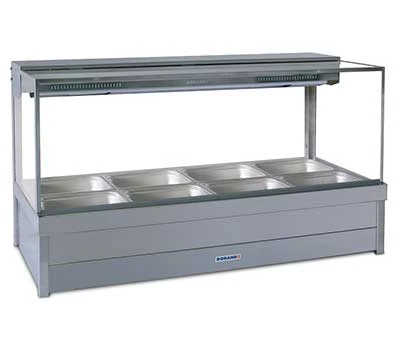 Roband Square Glass Hot Food Display Bar – S26 1 Roband Square Glass Hot Food Display Bar – S26