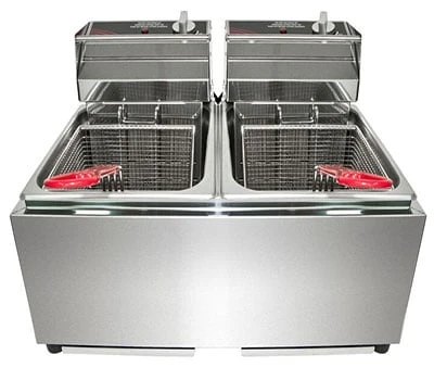 Woodson Double Pan Deep Fryer W.FRT80 – 2 X 8 Litre Pans 3 Woodson Double Pan Deep Fryer W.FRT80 – 2 X 8 Litre Pans - Image 3