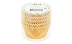 Foil Baking Cups – Gold – Medium