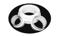 Scalloped Round Cookie Cutter Plastic – CP1106