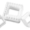 Scalloped Square Cookie Cutter Plastic – CP2106