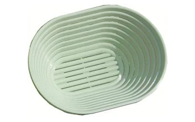 Plastic Proofing Basket Oval 25cm 1 Plastic Proofing Basket Oval 25cm